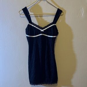 Elegant Black Lace Dress